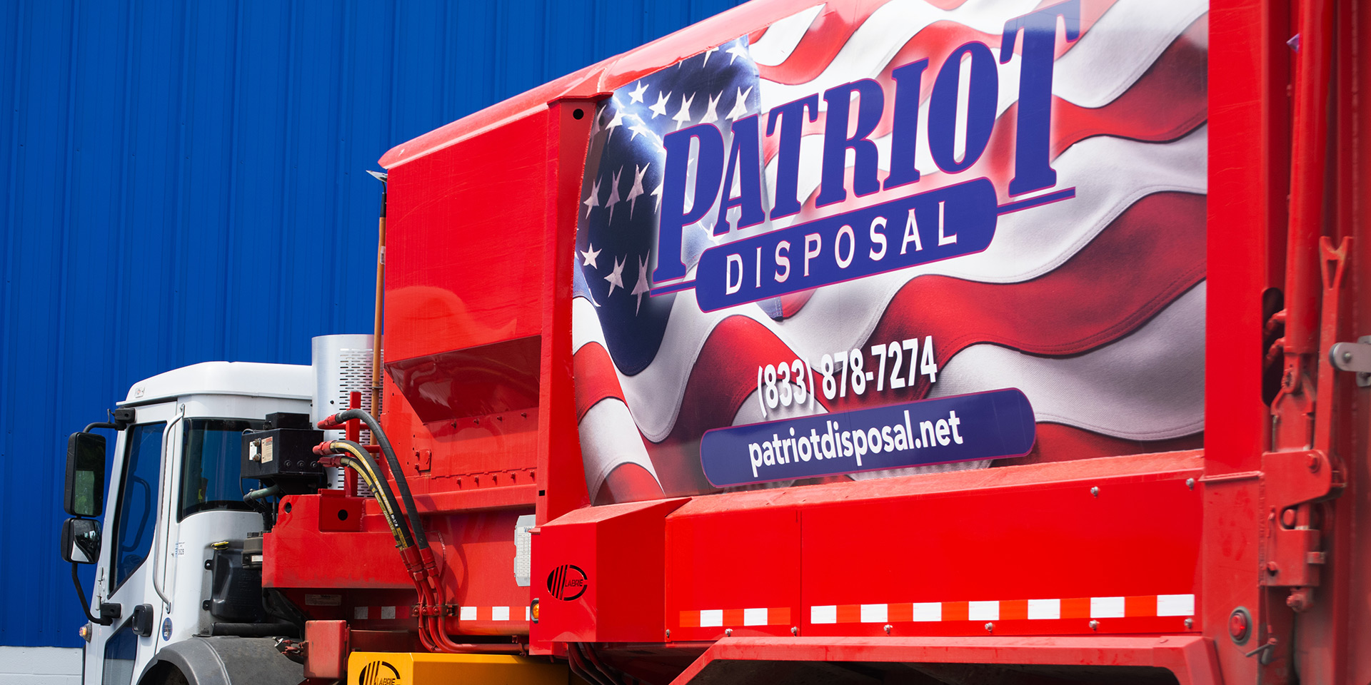 Patriot Dispsal Truck Slide Image