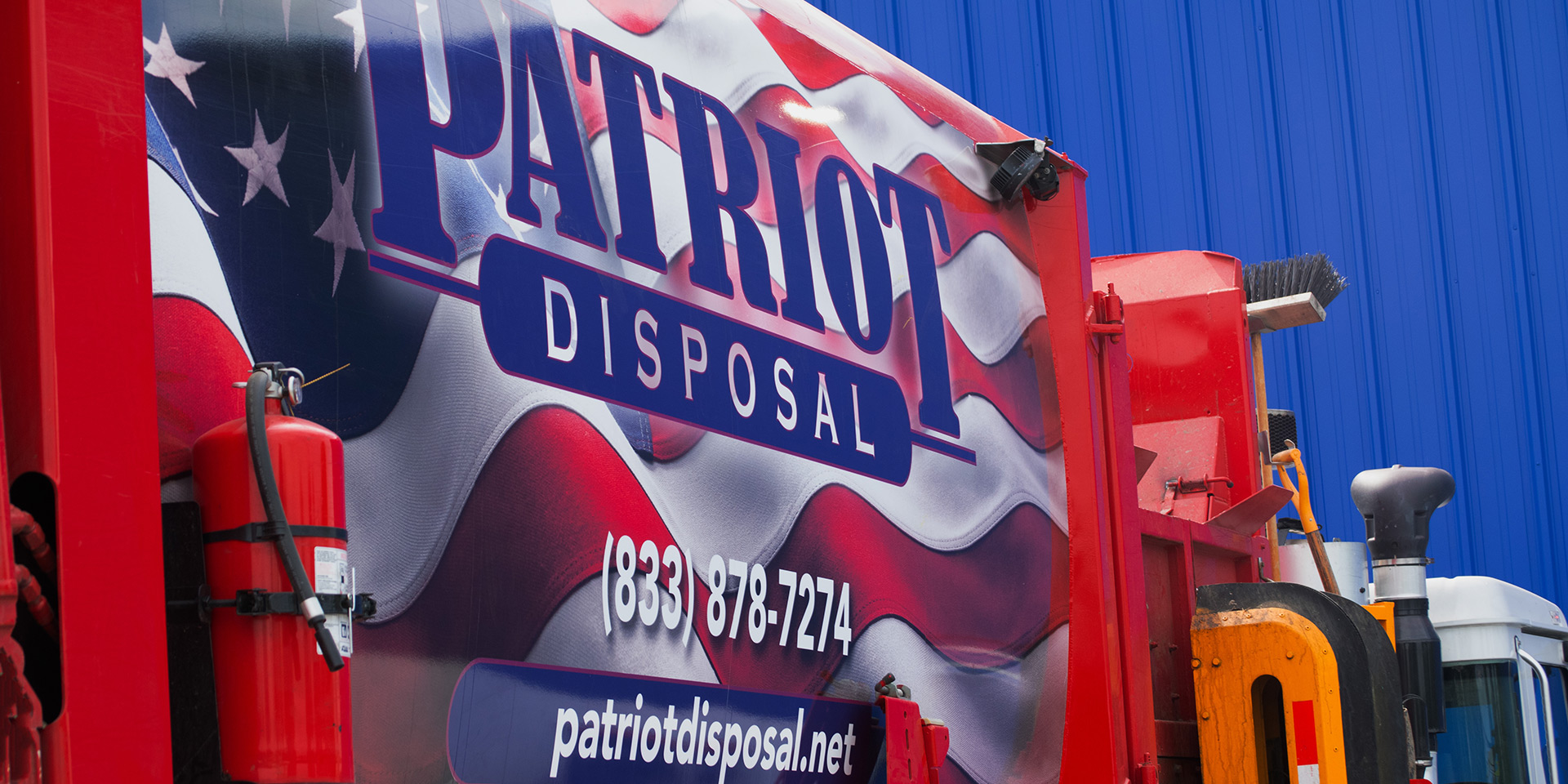 Patriot Dispsal Truck Slide Image