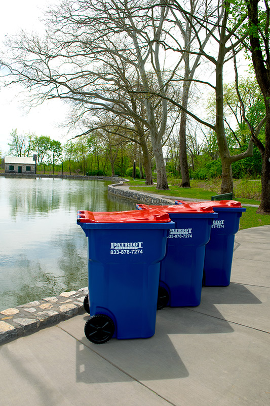 Bins in Park