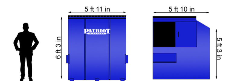 8 Yarder Frontload Dumpster