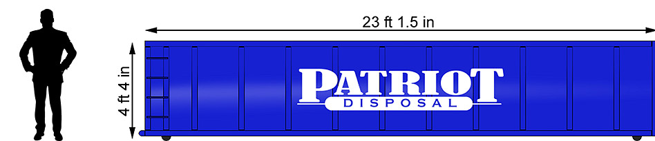 20-yard containers