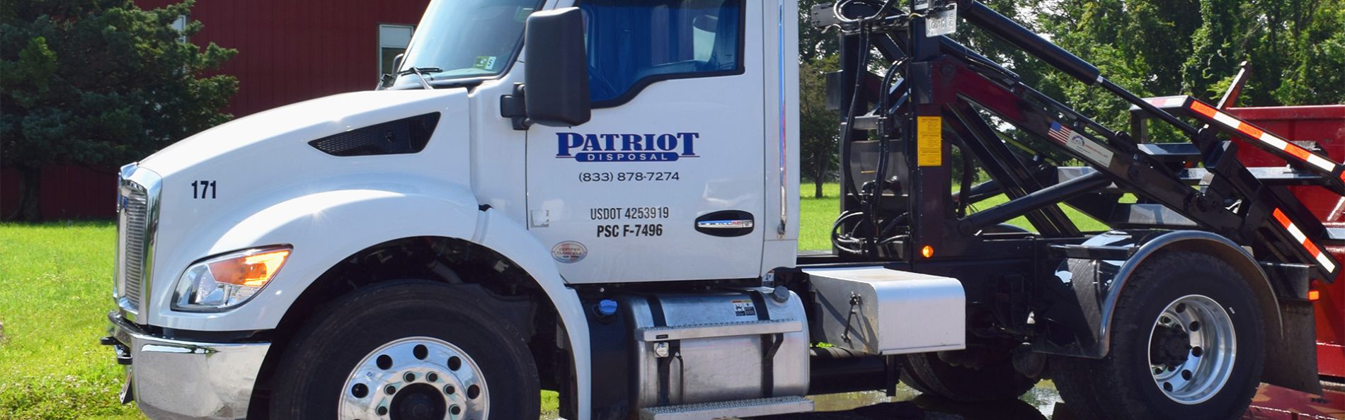 Roll-Off Container Truck